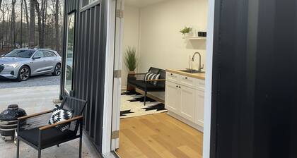 Luxury modern container home in a rural setting! Pet friendly!