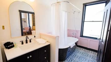 Hair dryer, towels