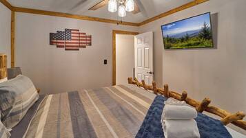 3 dormitorios, tabla de planchar con plancha, wifi y ropa de cama