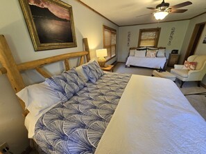 4 bedrooms, desk, iron/ironing board, WiFi