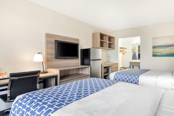 Room, 2 Double Beds, Accessible, Non Smoking (Efficiency)