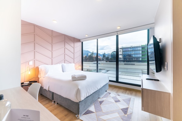 Departamento (502) | 1 habitación y ropa de cama de alta calidad