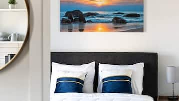 1 Schlafzimmer, Schreibtisch, BĂŒgeleisen/BĂŒgelbrett, WLAN