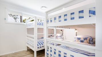 5 bedrooms, iron/ironing board, travel cot, free WiFi