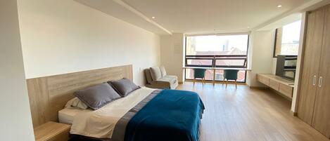 1 habitación, wifi y ropa de cama