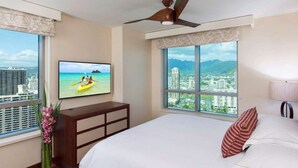 1 室のベッドルーム、セーフティボックス (室内)、アイロン / アイロン台、WiFi