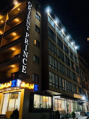 Façade de l’hébergement