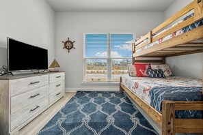 4 bedrooms, iron/ironing board, travel crib, WiFi