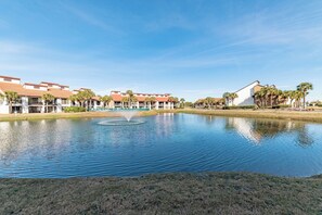 Exterior - Sunset Paradise @ Edgewater-Ground Floor 2/2 Villa! Free Beach Tram! (Panama City Beach)