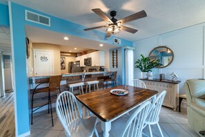 Dining - Sunset Paradise @ Edgewater-Ground Floor 2/2 Villa! Free Beach Tram! (Panama City Beach)