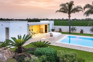 Pool - Stunning private villa for 10 people with WIFI, private pool, A/C, TV and terrace (Trapani)