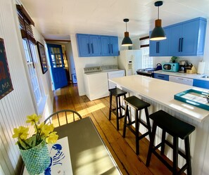Fridge, microwave, oven, stovetop - The Nantucket Farmhouse.  Private, completely renovated, 10 minutes to the beach (Nantucket)