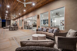 Interior - Pecan Valley Resort| BRAND NEW Private Pool and Hot Tub w/ Slide (Hurricane)