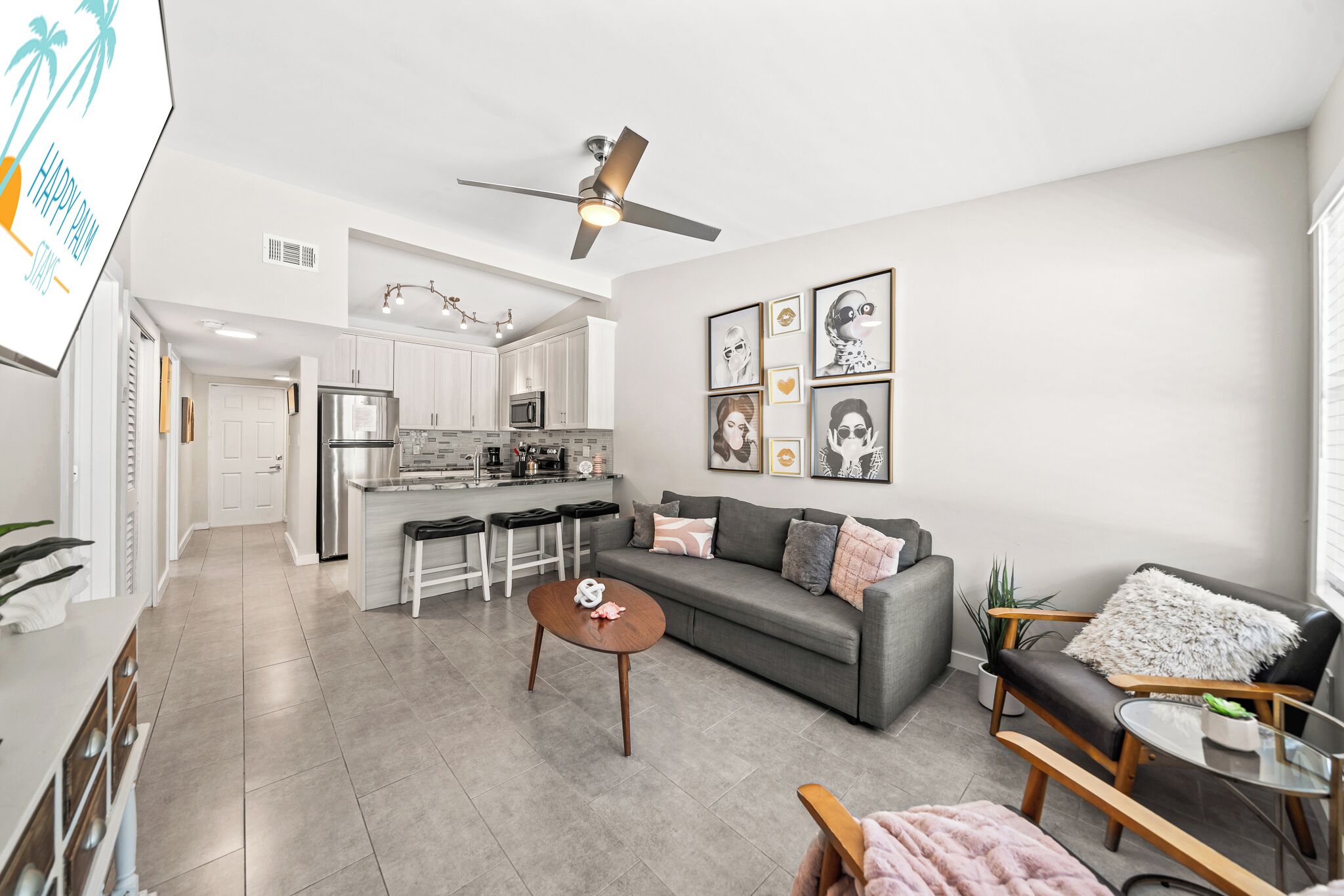 Departamento (2 Bedrooms) | Área de sala de estar