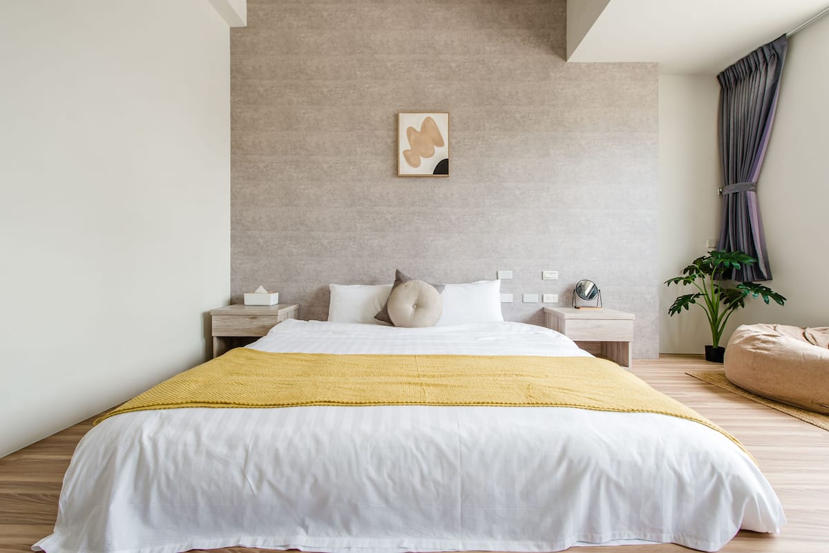 Habitación doble | Escritorio, wifi gratis y ropa de cama