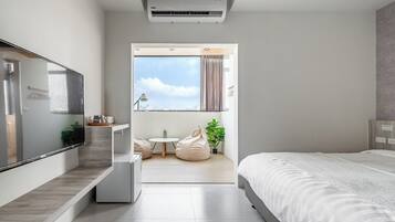 Habitació doble Deluxe | Escriptori, wifi gratuïta i roba de llit