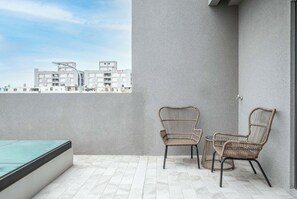 Chambre Double Supérieure, terrasse | Terrasse/Patio