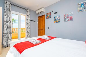 5 dormitorios, tabla de planchar con plancha, wifi gratis y ropa de cama