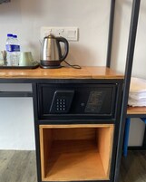 1 hálószoba, széf a szobában és ingyenes wifi