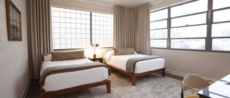 1 chambre, bureau, fer et planche à repasser, Wi-Fi gratuit