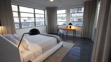 Desk, iron/ironing board, free WiFi, bed sheets