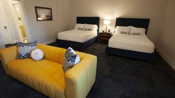 Desk, iron/ironing board, free WiFi, bed sheets