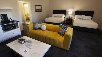 Desk, iron/ironing board, free WiFi, bed sheets