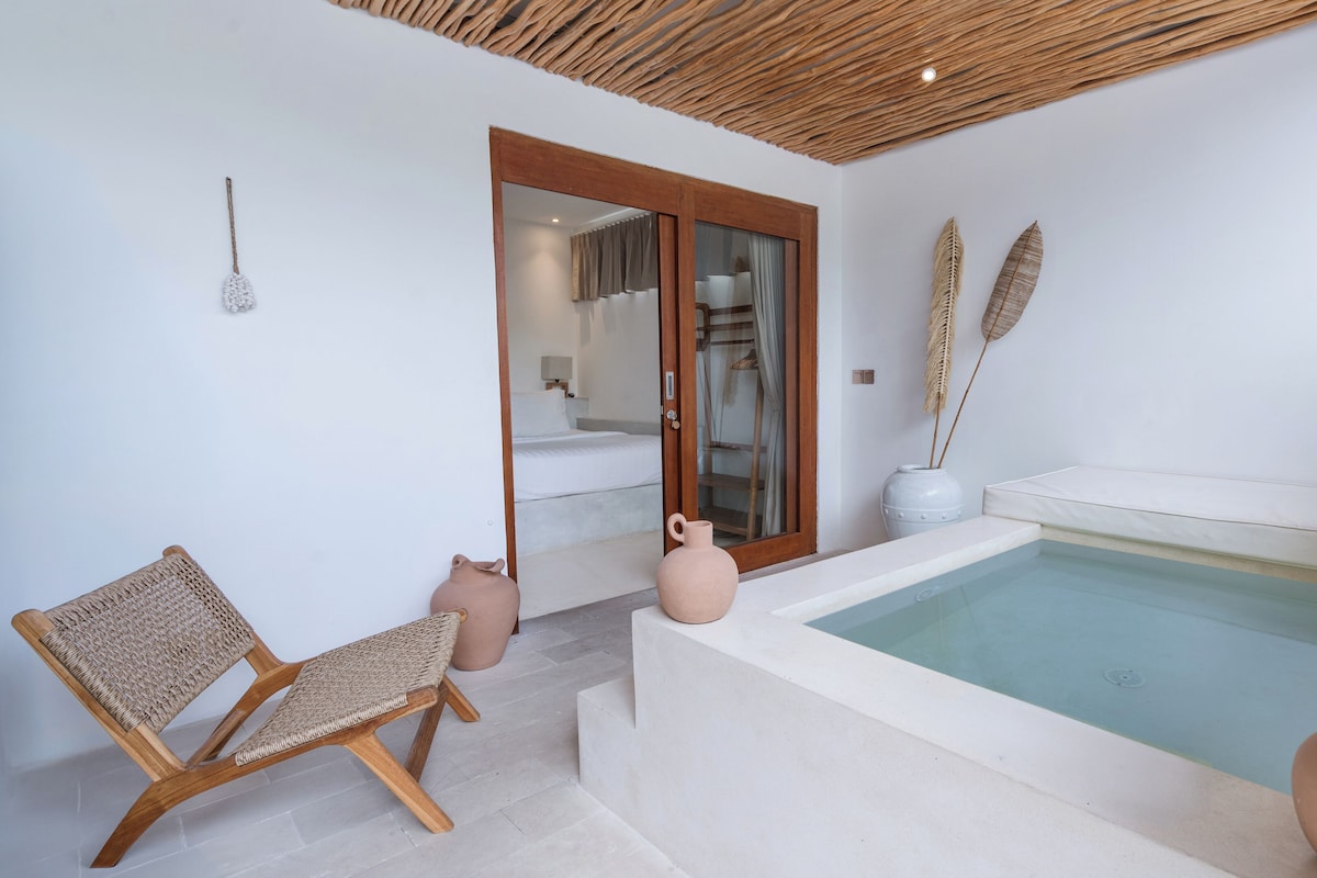 Apartment, Private Pool | 1 bedroom, in-room safe, laptop workspace, blackout drapes
