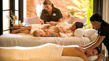 Couples treatment rooms, Turkish bath, body treatments, hydrotherapy