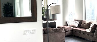 Two bedroom condo with a sky view! Best location downtown.