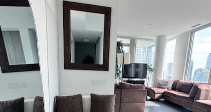 Two bedroom condo with a sky view! Best location downtown.