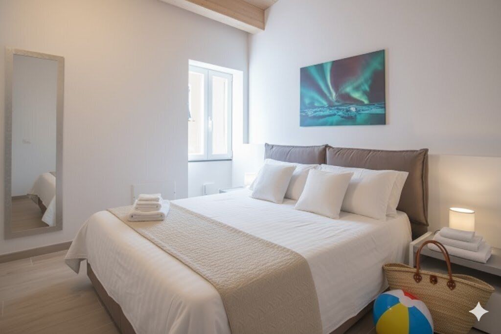 1 soverom, strykejern/-brett, wi-fi (inkludert) og sengetøy