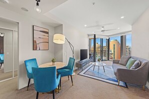 Living area - Spire Residences by CLLIX (Brisbane)