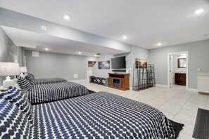 6 chambres, bureau, Wi-Fi gratuit, draps fournis