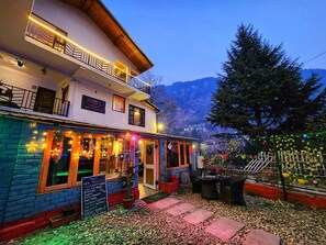 Voorkant van accommodatie