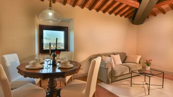 Panoramic Room | Living area | Smart TV