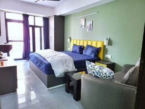 Estúdio luxo | Camas com colchões de espuma com sistema de memória