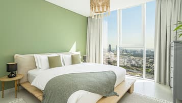 Deluxe appartement | Een kluis op de kamer, een strijkplank/strijkijzer, gratis wifi