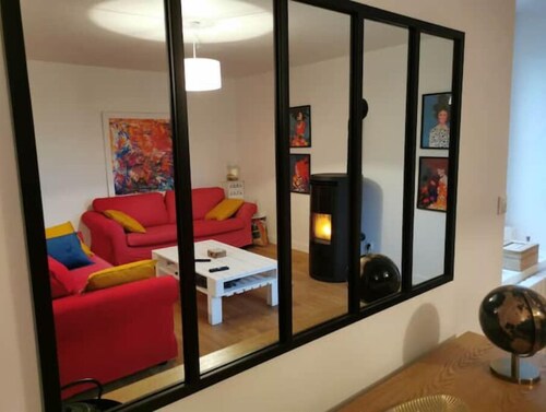 Maison à 10 Minutes de la Plage, Supérette, Pharmacie, Tabac à 3 min à Pieds