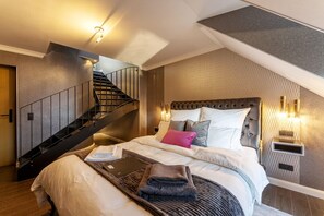 Deluxe-Zimmer (Nr. 6 - Josephine) | Bettwäsche aus ägyptischer Baumwolle, hochwertige Bettwaren
