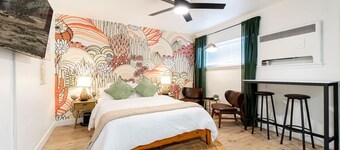 Riverside Glam: Stylish Urban Escape