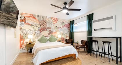 Riverside Glam: Stylish Urban Escape