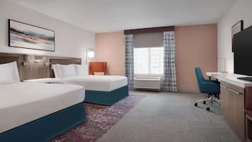 Room, 2 Queen Beds, Accessible, Bathtub (Mobility) | Iron/ironing board, WiFi