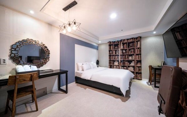 Free WiFi, bed sheets - Changwon Hotel Baba (Changwon)