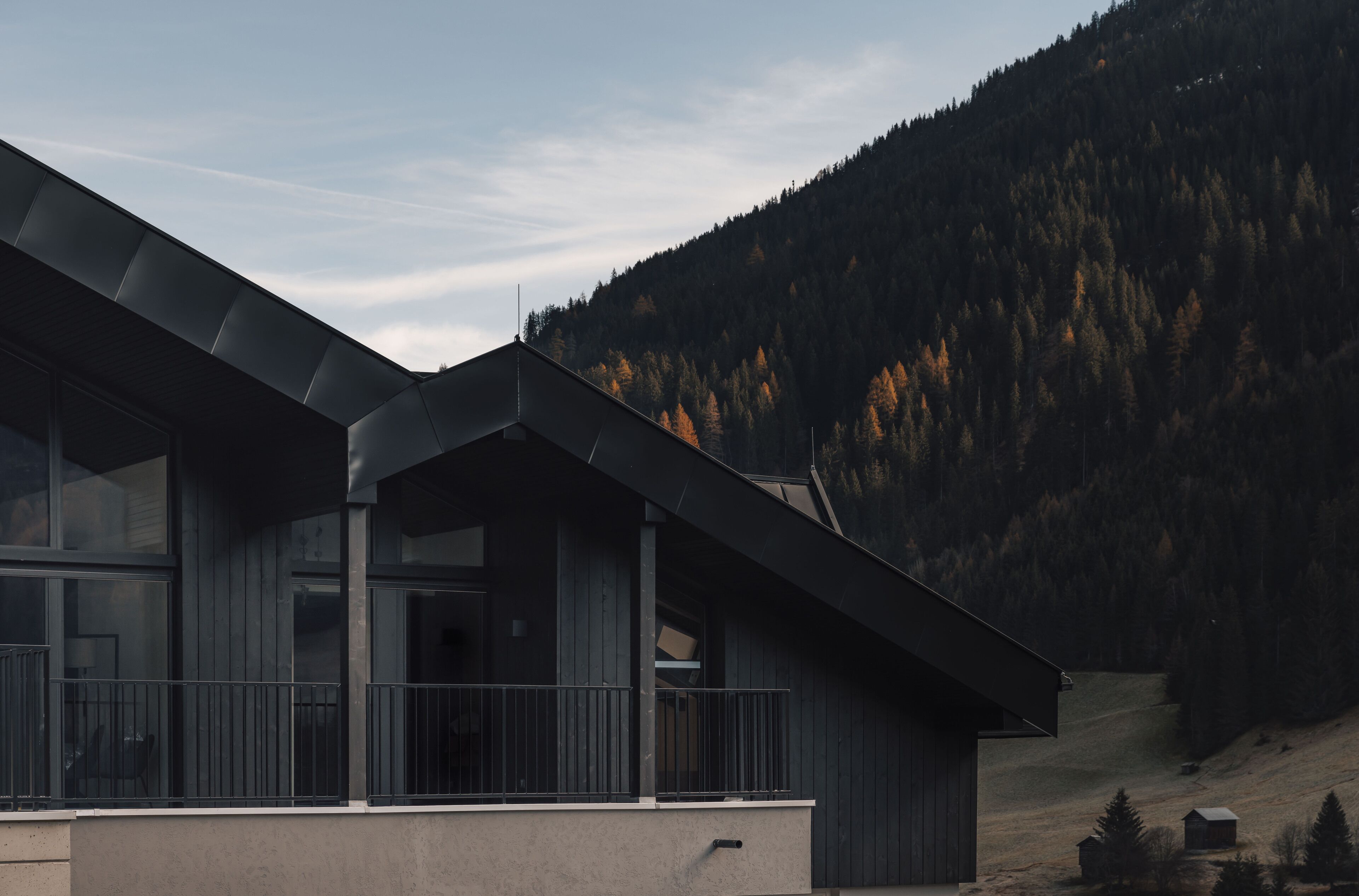 Fassade der Unterkunft