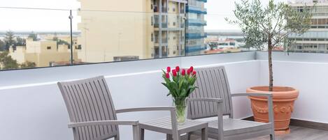 Terrasse sur le toit