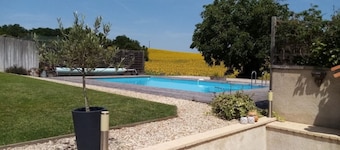 Stylish home with private pool near Aubeterre- sur -Dronne