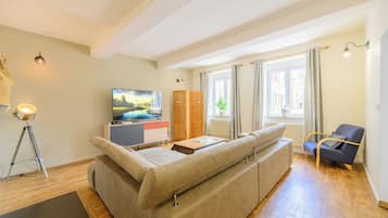 Smart-tv en een open haard