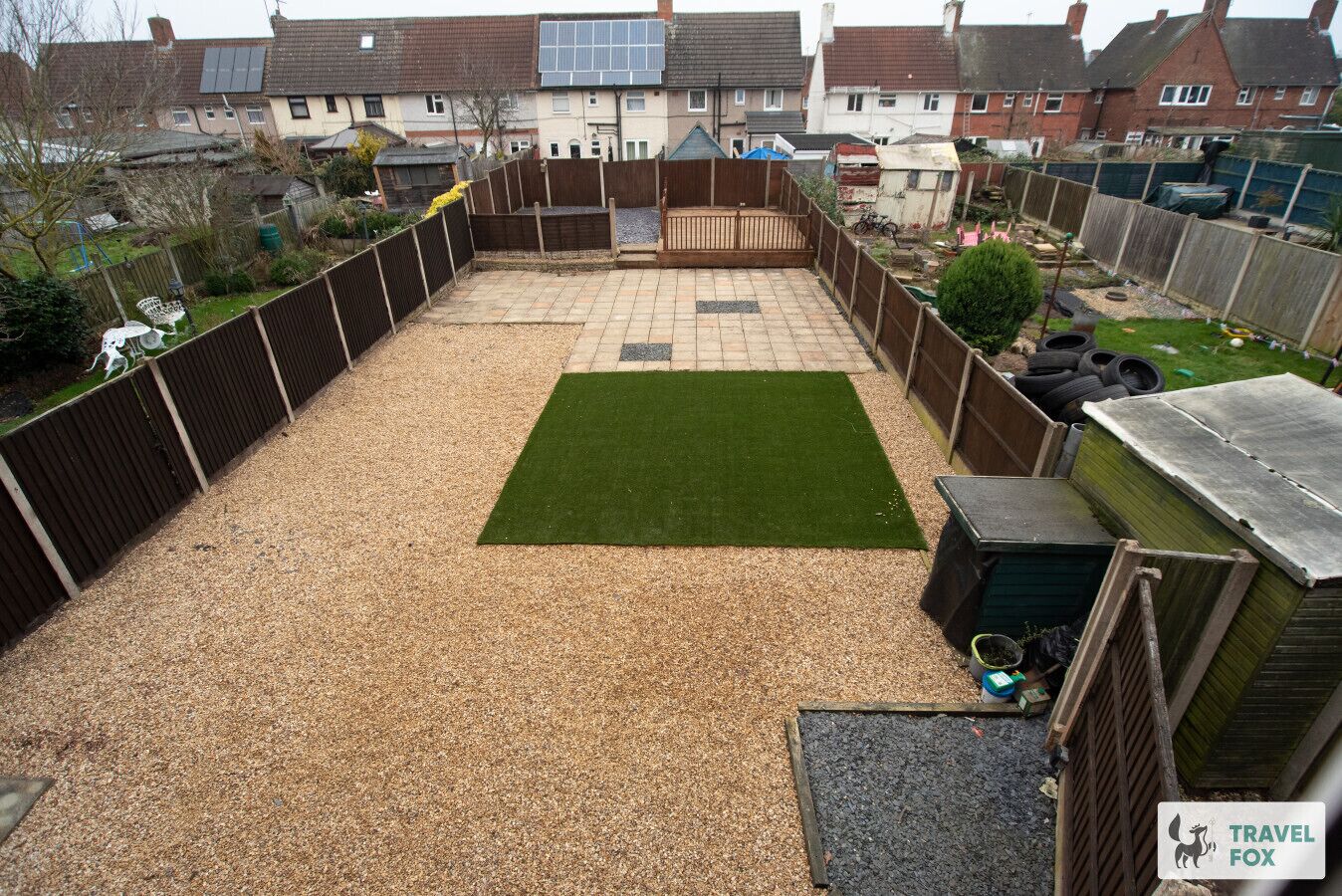 Áreas de la propiedad