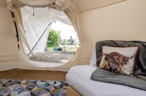 Cabana | 1 quarto, roupa de cama